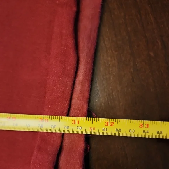 Judy Blue Women's Boot Cut Jeans in Burgundy - Picture 9 of 11